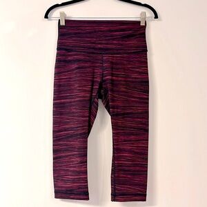 Lululemon Wunder Under capri high rise leggings